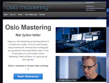 Tablet Screenshot of oslomastering.com